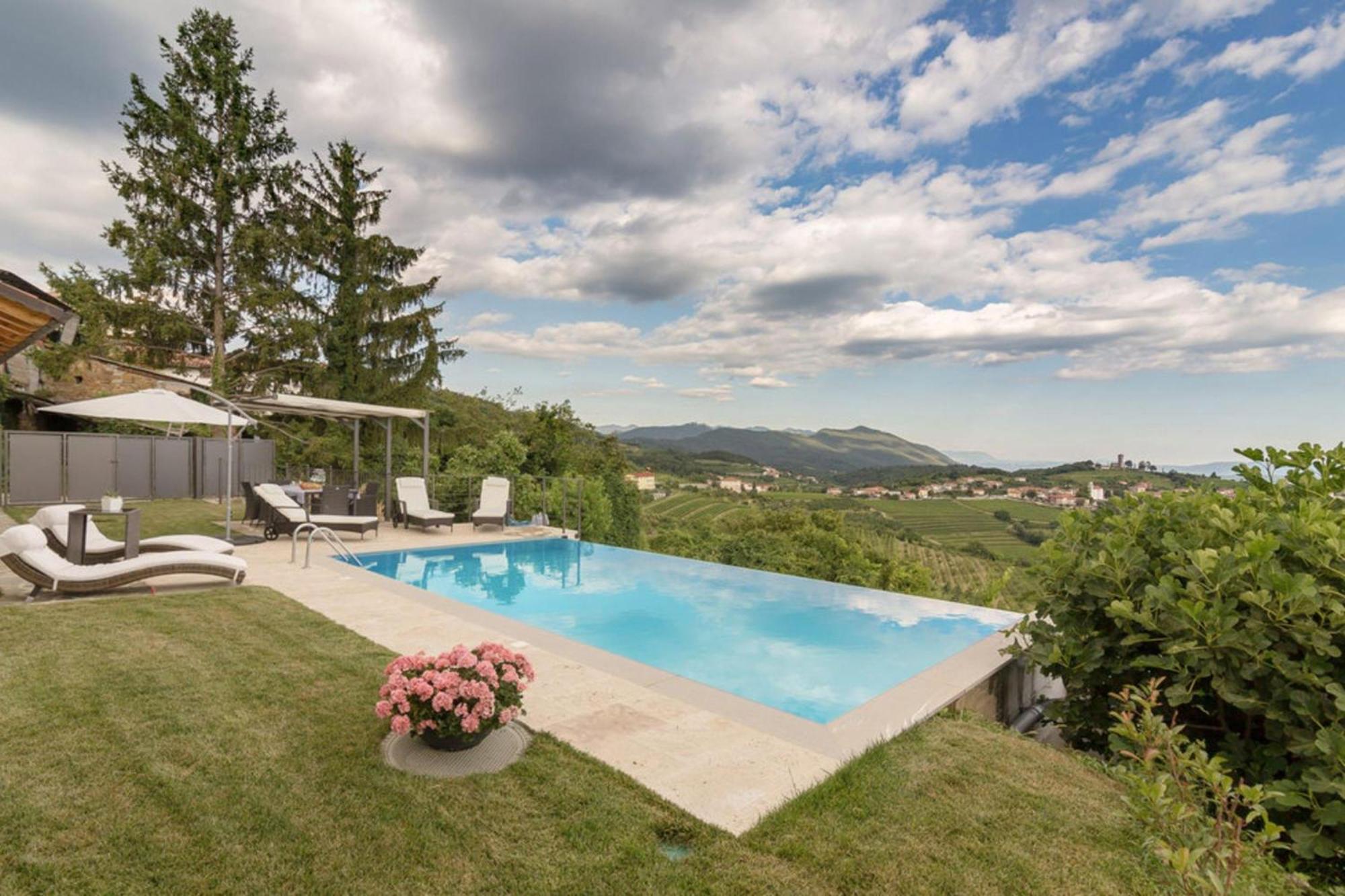 Pool & Sauna Villa Gizela - Happy Rentals คอจส์โค ภายนอก รูปภาพ